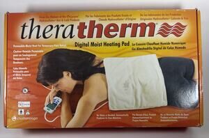 TheraTherm Digital Electric Moist Heating Pad - 14”x14” - New